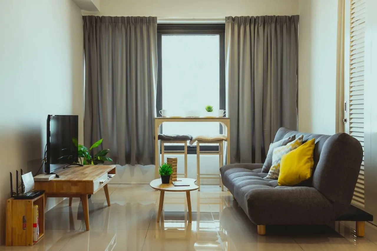 Muji Home 1 - Sea And City View 2Br At 218 Tropicana Near Komtar Foodheaven With Netflix & Tv Box George Town Apartment
