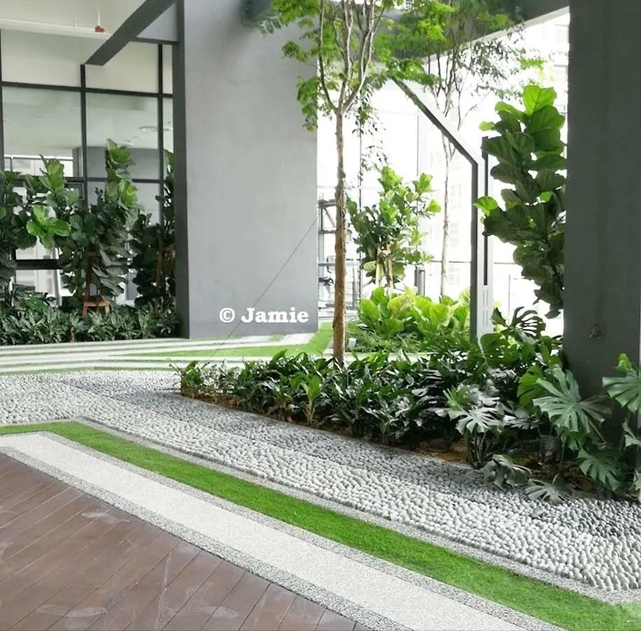 Appartement Muji Home 1 - Sea And City View 2Br At 218 Tropicana Near Komtar Foodheaven With Netflix & Tv Box George Town Maleisië